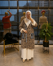 İÇİ KÜRKLÜ LEOPAR KAP
