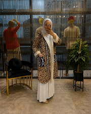 İÇİ KÜRKLÜ LEOPAR KAP