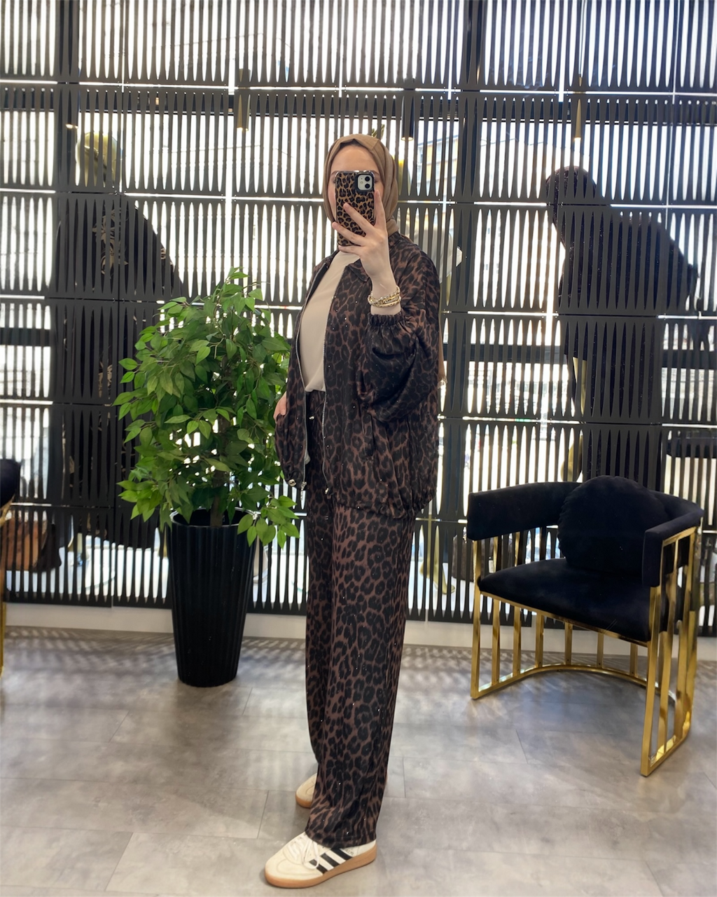 İTHAL TAŞLI LEOPAR TAKIM