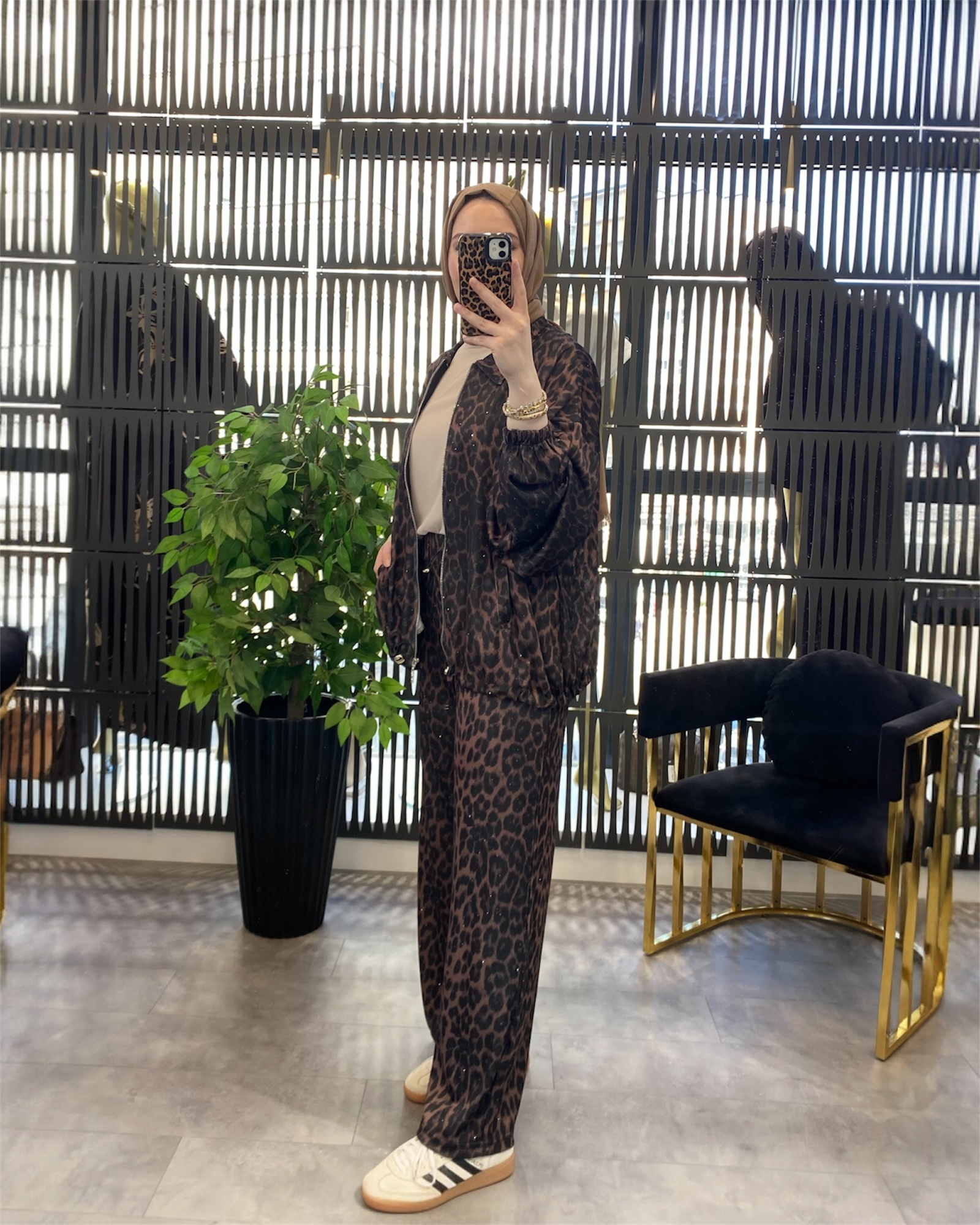 İTHAL TAŞLI LEOPAR TAKIM