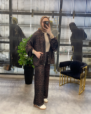 İTHAL TAŞLI LEOPAR TAKIM