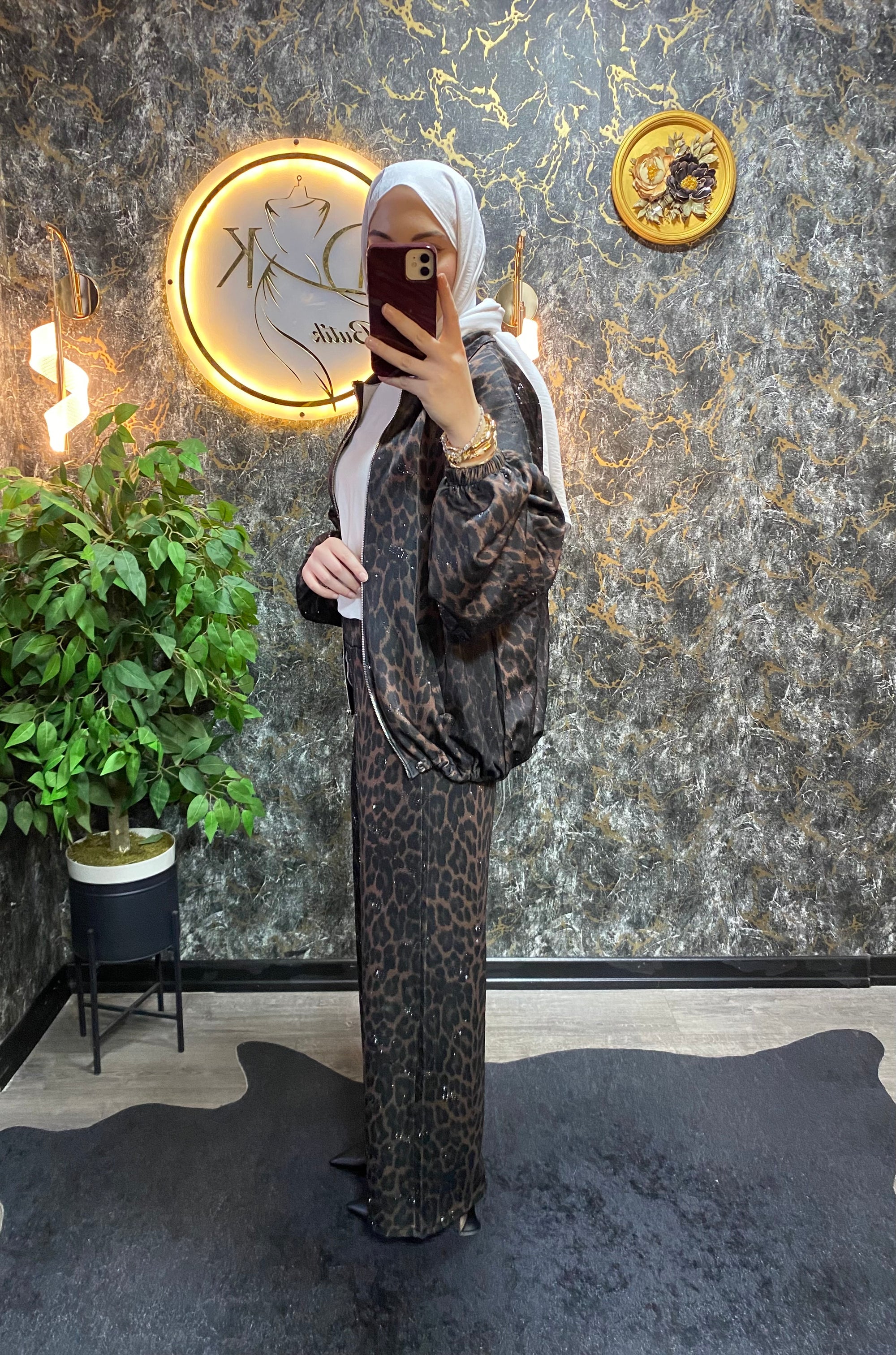 İTHAL TAŞLI LEOPAR TAKIM