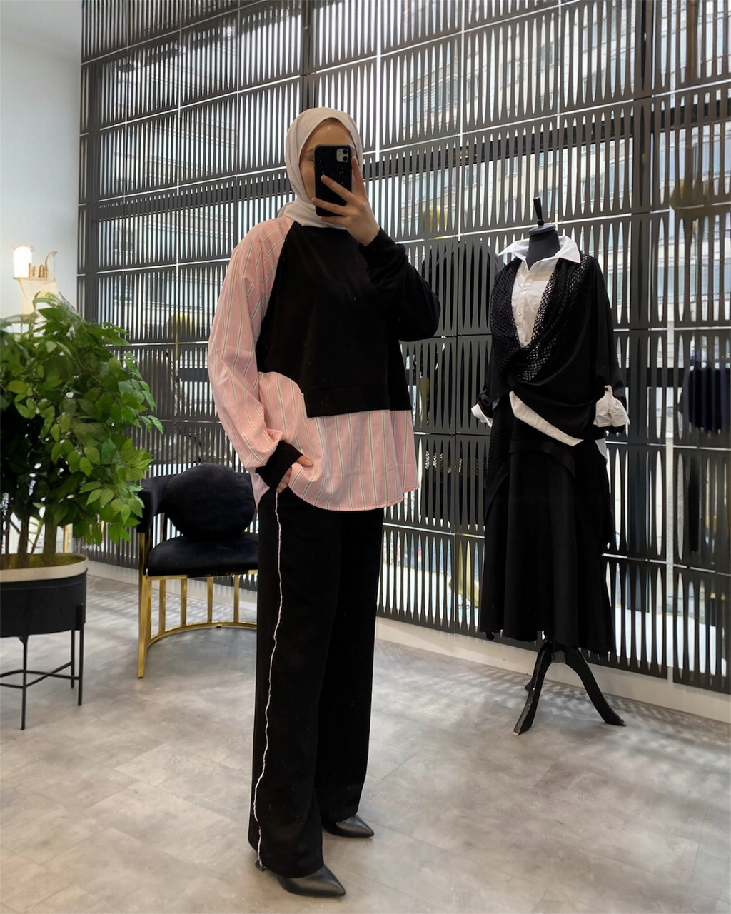 MODAL KUMAŞ İKİLİ TAKIM SİYAH