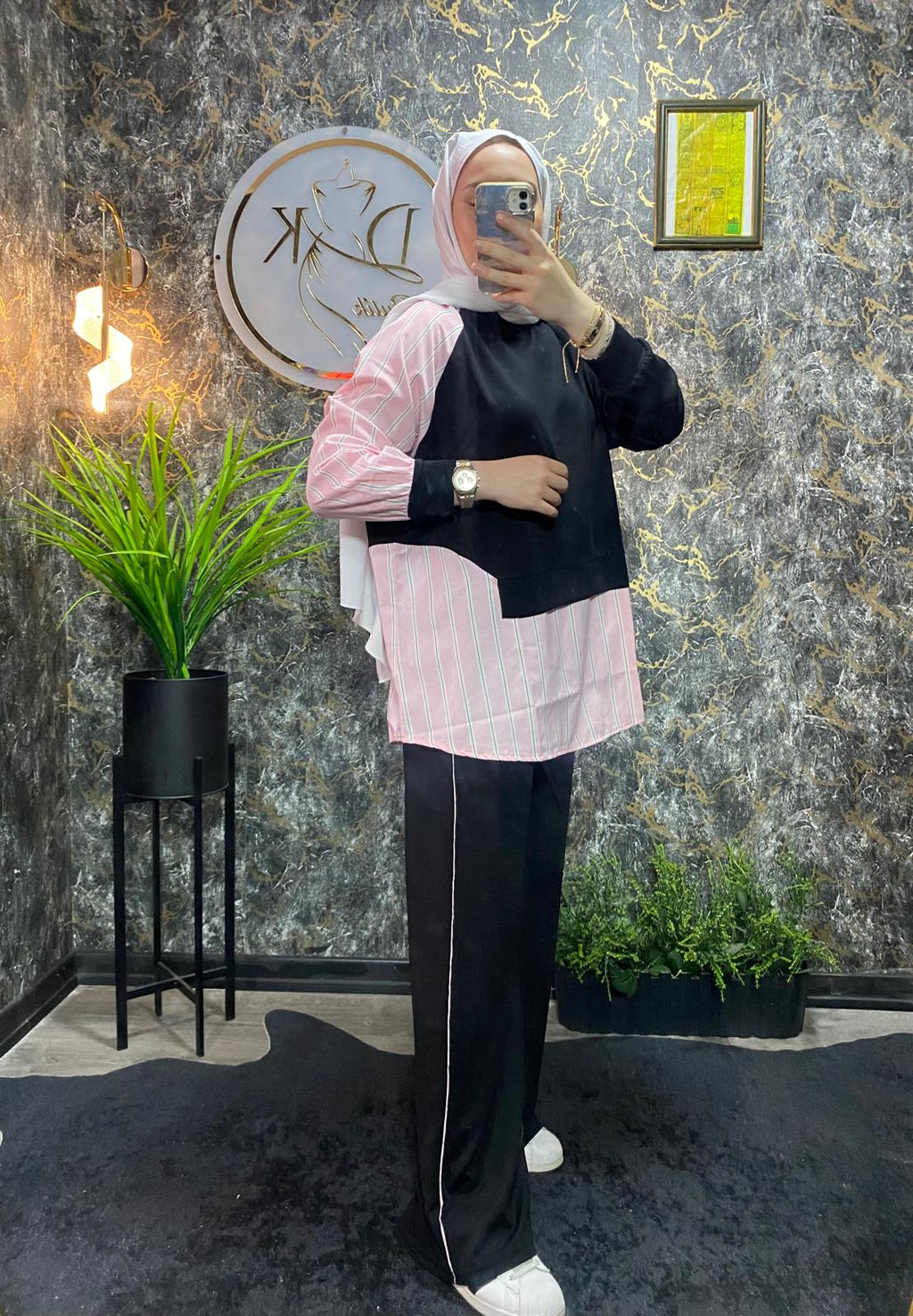 MODAL KUMAŞ İKİLİ TAKIM SİYAH
