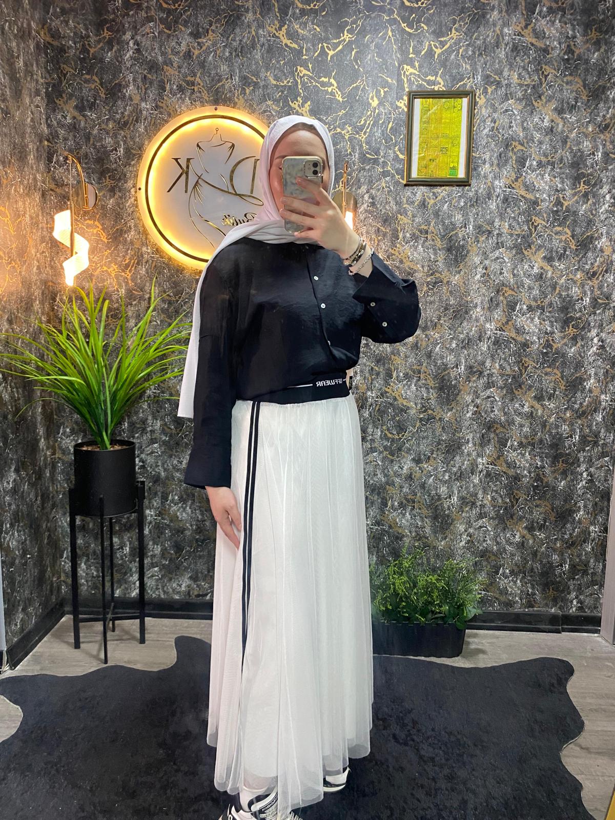 İTHAL TÜLLÜ ETEK