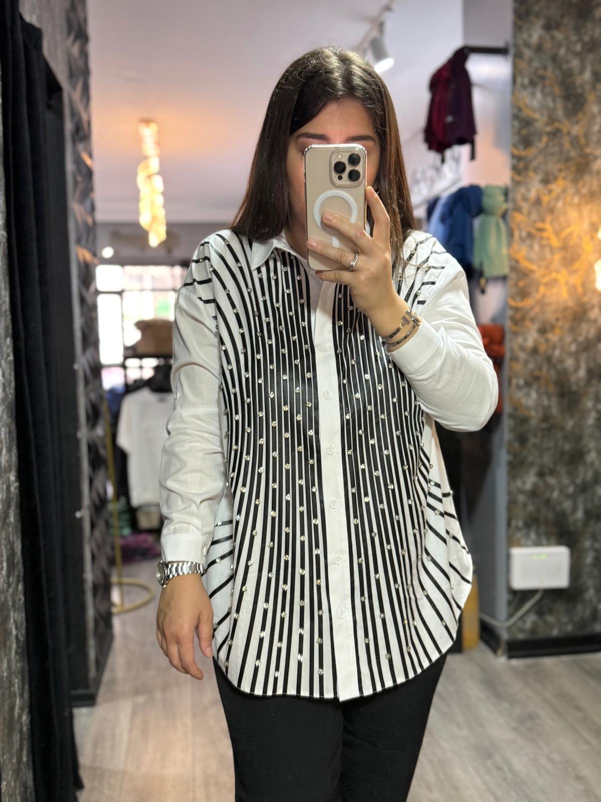 FULL TAŞLI KOTON GÖMLEK