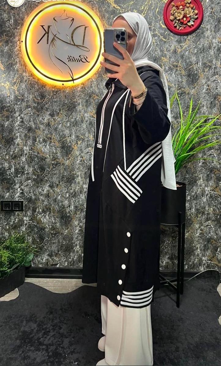 ŞERİTLİ ELBİSE TUNİK