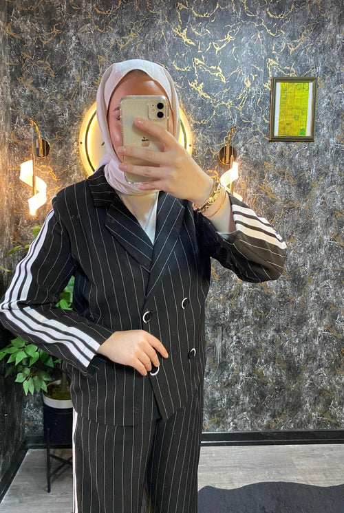 ADİDAS ÇİZGİLİ İTHAL TAKIM