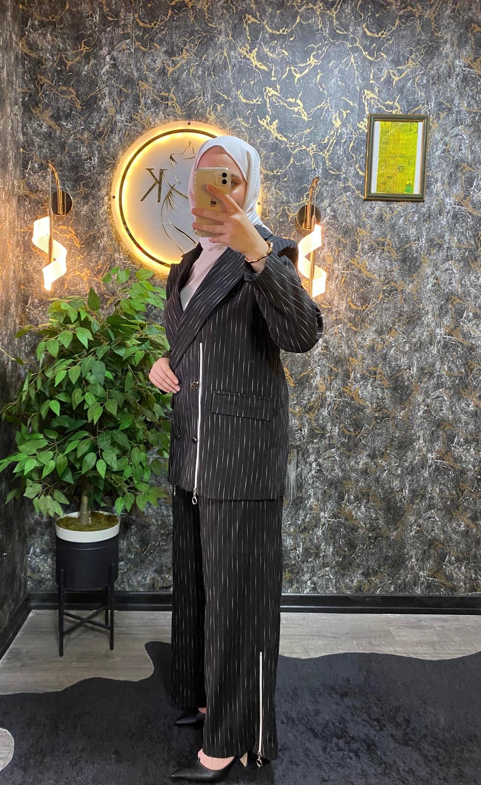 ÇİZGİLİ İTHAL TAKIM