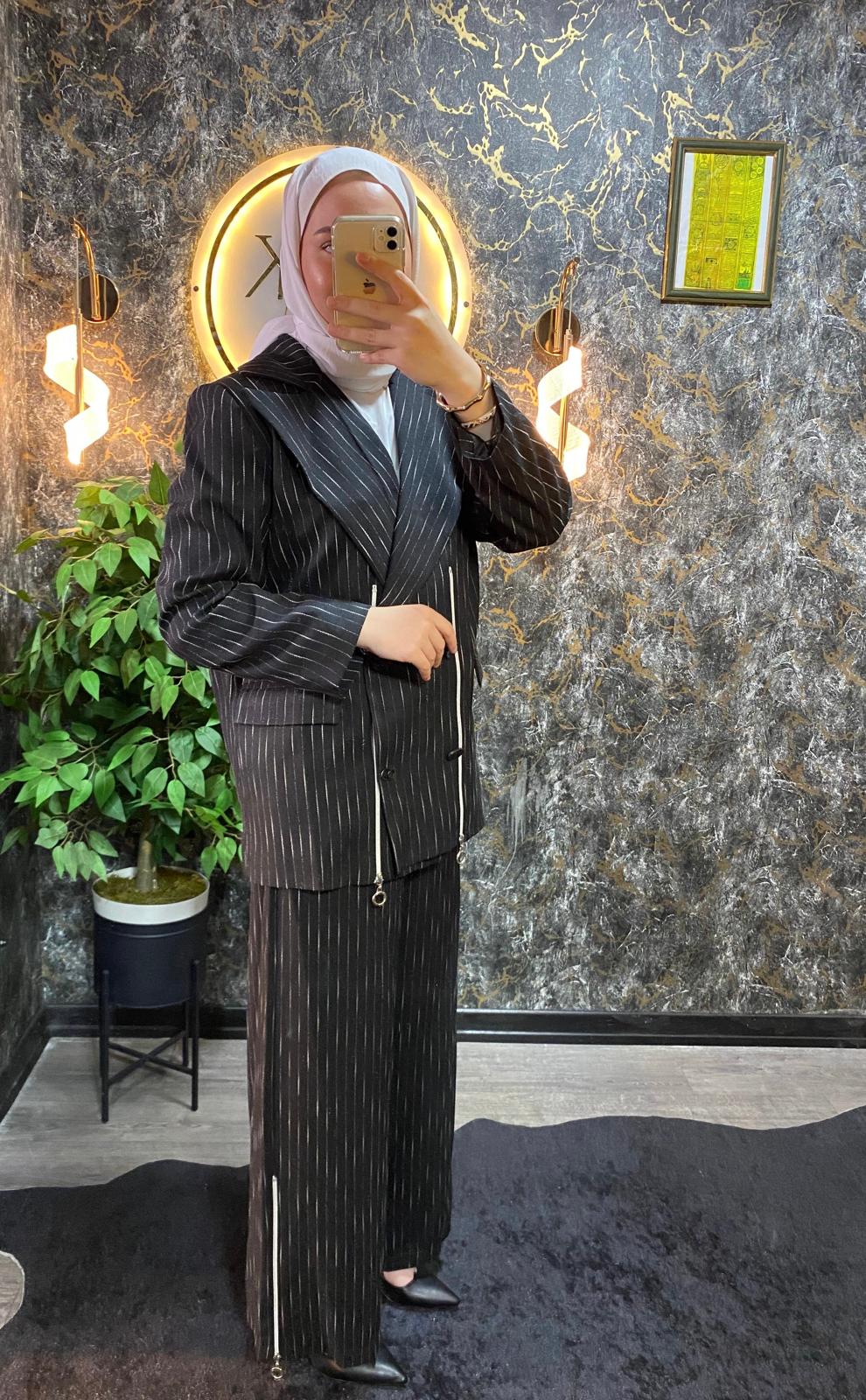 ÇİZGİLİ İTHAL TAKIM