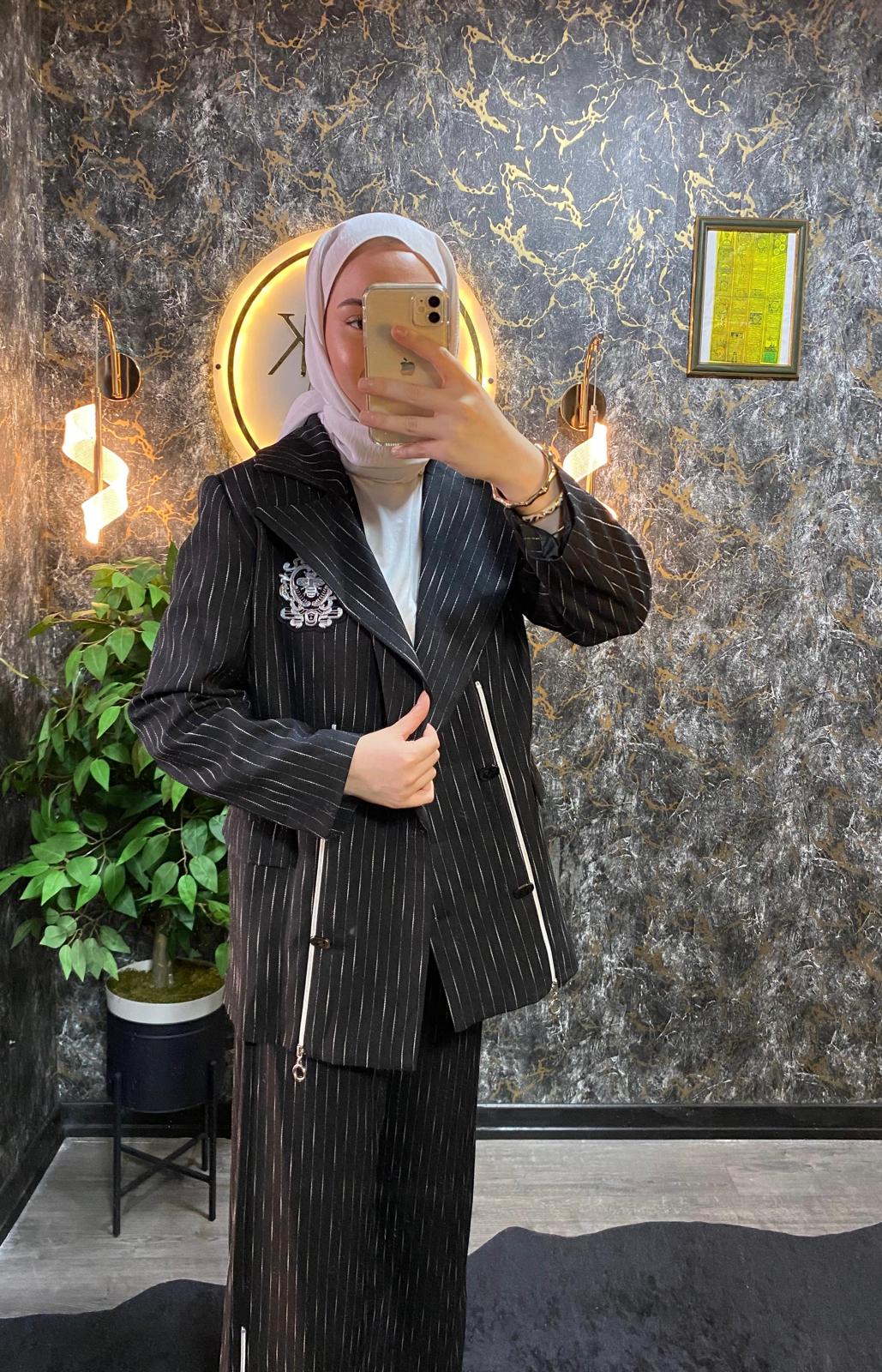 ÇİZGİLİ İTHAL TAKIM