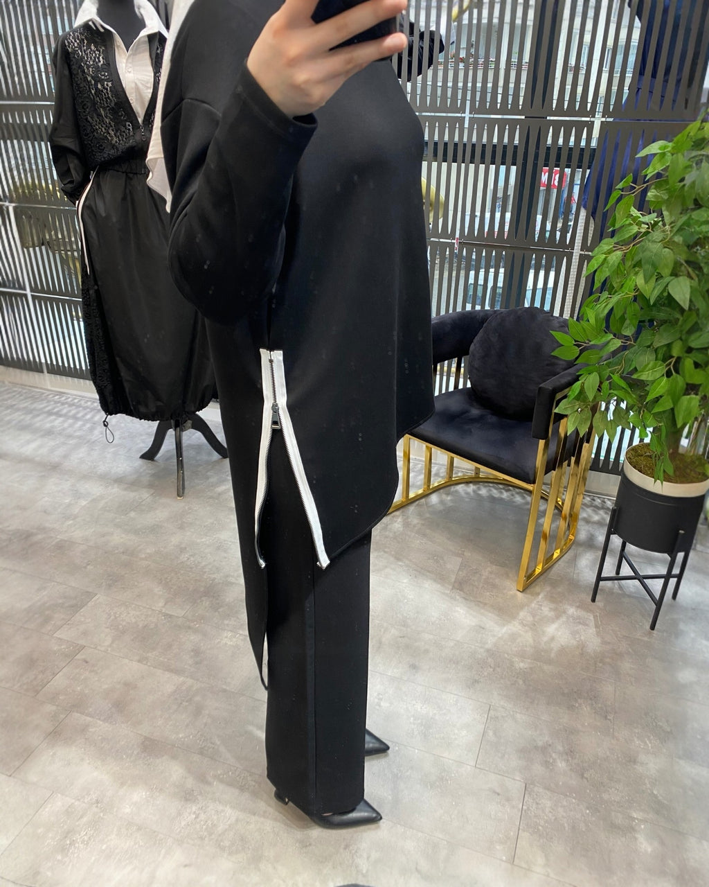 Tasarım Fermuar Sweat